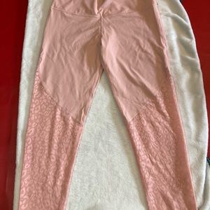 Light pink, Victoria secret sport leggings.